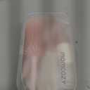 Momcozy Bottle Brush Kit with Push-Press Foam Design - Newborn Essentials Gift, Portable Cleaning Tool for Home & Travel, Baby Bottle Cleaner Brush for Breast Pumps & Nipples, Pink (Press Bubble Style)