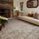 Loloi Chris Loves Julia Ida Collection IDA-06 Slate/Natural 2'-3" x 3'-10", .19" Pile Height, Accent Rug