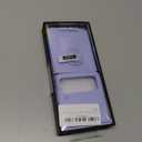 for Samsung Galaxy Z Flip 3 Case with Pen and Ring, Ultra Thin Matte Leather Anti-Drop Phone Cover with Camera Screen Protector for Samsung Galaxy Z Flip 3 5G (ZFlip3-Purple)