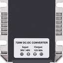 36V/48V to 12V 60A 720W Step-Down Transformer DC to DC Buck Converter DIY Power Supply