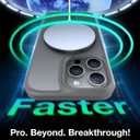 TORRAS Magnetic Guardian Designed for iPhone 15 Pro Max Case, [Military Grade Drop Tested] [Compatible with MagSafe] Slim Case for iPhone 15 Pro Max Phone Case 2023, Natural Titanium