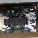 Peagprav Remote Control Tractor Toy with RC Trailer -23.6 Inches 1/16 Scale RC Monster Truck- 2.4GHz Toddlers Farm Vehicle Toys Set for Boys Girls Kids Ages 3-8 Year Old Birthday Gift, 12 inches x 4 inches x 5 inches