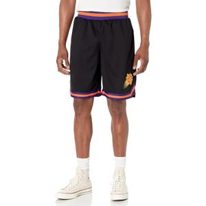 Ultra Game Men's NBA Official Soft Air Mesh Ultimate Basketball Shorts - OG Fit (Black), XL