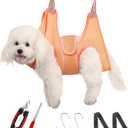 Guzekier Dog Grooming Hammock Harness for Dogs, Dog Nail Clipper