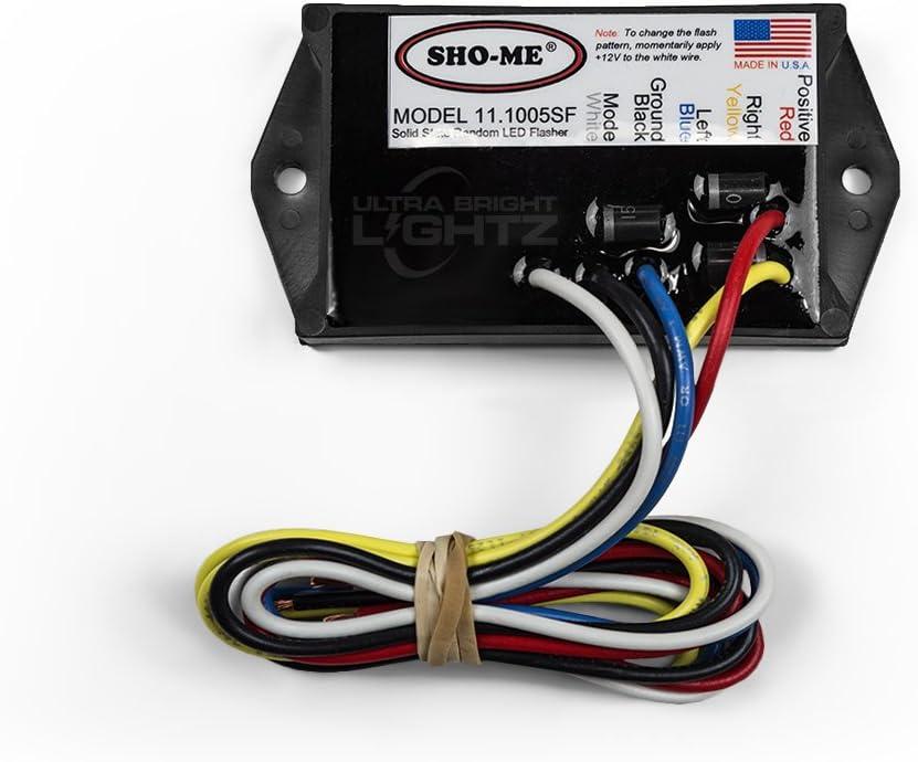 Sho-Me 7 Pattern LED Strobe Effect Flasher