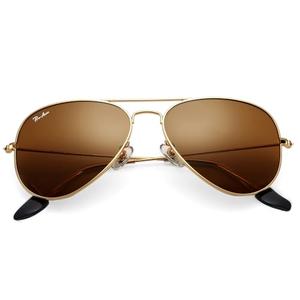 Pro Acme Classic Aviator Sunglasses for Women & Men Real Glass Lens Metal Frame UV400 Driver Sunglasses, 58 MM (Brown/Glass/Non Polarized)