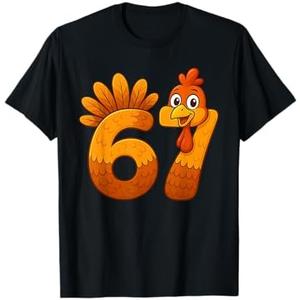 6 7Turkey Six Seven Meme 67 Funny Thanksgiving Boy Girl Kid T-Shirt Medium