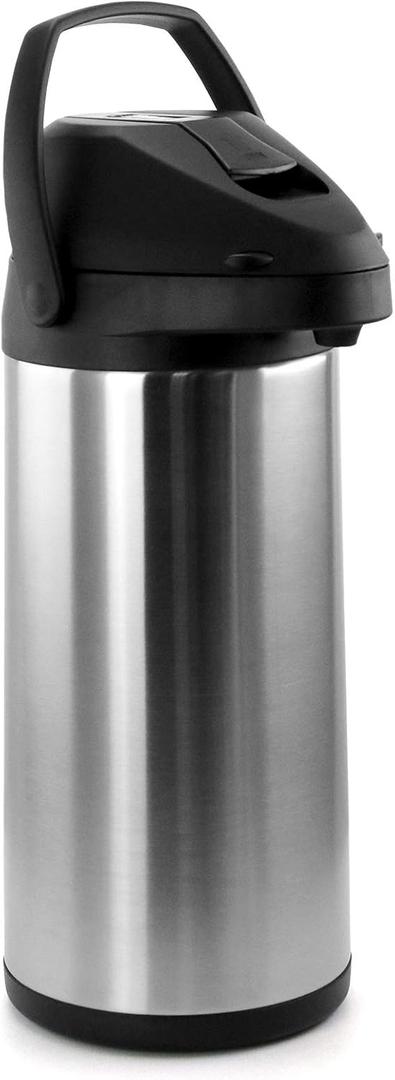 MegaChef 5L Stainless Steel Airpot Hot Water Dispenser for Coffee and Tea