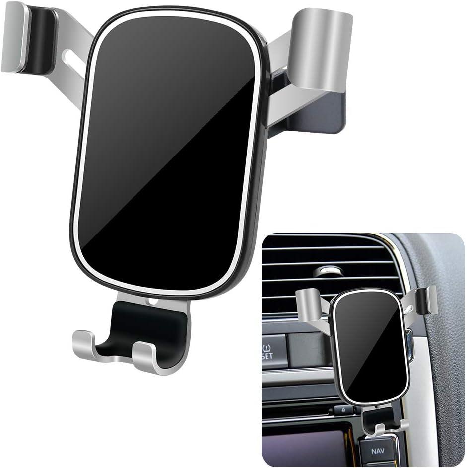 LUNQIN Car Phone Holder for Volkswagen Tiguan 2009 2010 2011 2012 2013 2014 2015 2016 2017 VW SUV Auto Interior Accessories Best Cell Phones Mount Cellphone Mobile Cradle Charging Navigation Bracket