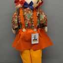 33'' Standing Scarecrow, Backyard Expressions Fall Decor Stuffed Legs Arms Scarecrows for Thanksgiving 85cm Boy Scarecrow