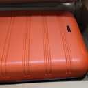 Rockland Melbourne Hardside 3 Piece Expandable Spinner Wheel Luggage Set, (20"/24"/28"), Red