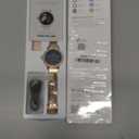 KEEPONFIT Smart Watches for Women Android/iPhone, IP68 Waterproof Fitness Tracker with Bluetooth Calls(Answer & Make), Activity Pedometer/Heart Rate/SpO2 Monitor/100+ Sports Model (Gold Pink)