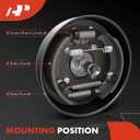 A-Premium Drum Brake Wheel Cylinder Compatible with Select Ford Models - F-500 1975-1977, F-600 1980-1984, F-700 1970, F-7000 1970, B-600 1983-1994, C600 1980-1983, LN600 1980-1983, M-400 1973, M-450