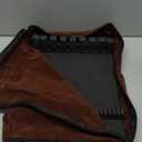 Zippered Flatware Storage Drawer Liner Silverware Storage Bag Tarnish Preventative Silver Organizer Cutlery Case Container Box Large Capacity Silverware Chest 15.75" x 11.02" x 3.94" (Brown)