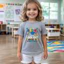 Kindergarten Shirt for Girls Boys Kids Toddler First Day of School Shirts Back to School in My Kindergarten Era Tshirt 2T-7Y (Here I Come)