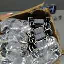 6 Pairs of 18 Inch Hardware 3-Section Full Extension Ball Bearing Side Mount Drawer Slides,100 LB Capacity Drawer Slide