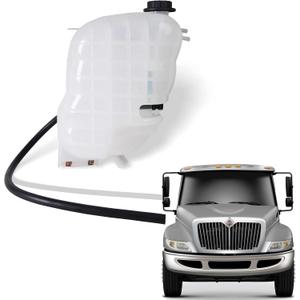 Engine Coolant Reservoir Tank, Heavy Duty Pressurized Coolant Reservoir Compatible with IC Corporation International Harvester 2002-2018 Replace 603-5104 2602943C91