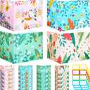 Crtiin 24 Pcs Privacy Folders for Students Desk Dividers Standard School Privacy Cardboard Board Testing Dividers Shield for Classroom Teacher Supplies Keep Eyes from roving(Fresh)