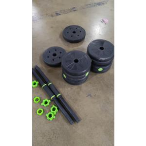 Weights Dumbbell Set Two Handles,, 4.5Lb x 4 PCs, 5.5Lb x 4 PCs, 2.5 Lb x1 PC and 2 Lb x 1 Pc