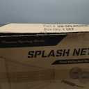 GoSports Splash Net PRO Pool Volleyball Net - White - Includes 2 Water Volleyballs and Pump