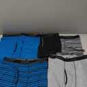 Hanes Men's Boxer Briefs, Cool Dri Moisture-Wicking Underwear, Cotton No-Ride-up for Men, Multi-Packs, Size:L, 5 Pieces