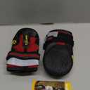 QUMY Dog Shoes for Large Dogs, Medium Dog Boots & Paw Protectors for Winter Snowy Day, Summer Hot Pavement, Water-Resistant in Rainy Weather, Outdoor Walking, Indoor Hardfloors Skid-Resistant Sole (Size 7: 2.8''x3.2"(W*L) (Pack of 4))