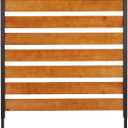 Privacy Fence Panels Screen - Air Conditioner Trash Can Screen Wood Metal for AC Unite Garbage Bin Pool Equipment Enclosure Garden Yard Decorative Outdoor (48X48 Horizontal)