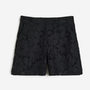 Shorts Womens Medium Black Crochet Mid Rise Casual