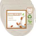 3 PCS 12"x12" Nut Milk Bags - 100% Unbleached Cotton Cheesecloth, Reusable Food Strainer Colander For Straining Almond/Oat Milk, Celery Juice, Cold Brew Coffee, Yogurt and Cheese Making