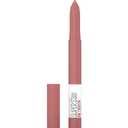 Maybelline Super Stay Ink Crayon Lipstick Makeup, Precision Tip Matte Lip Crayon with Built-in Sharpener, Longwear Up To 8Hrs, On The Grind, Purple Mauve Pink, 1 Count (0.04 Ounce (Pack of 1))