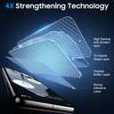 UniqueMe for Google Pixel 8 Pro Screen Protector, [Not Glass] Support Fingerprint Unlock [Alignment Frame] 7H Hardness Full Coverage Screen Bubble Free Case Friendly 6.7 inch - 2 Pack