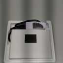 Electric Tankless Water Heater 110V, Instant Hot Water with Auto Temp Control & Self-Check, Mini Design for Bathroom Kitchen (3KW Snow White)