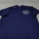 Fire Department Logo Uniform Fireman Symbol Firefighter Gear T-Shirt, Navy Blue, 2XL