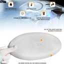 4PCS 2472-828 Replacement Headrest Pillow for Jacuzzi All J-200 Model Spas Including J-230, J-235, J-245, J-270, J-275 and J-280, Does Not Fit J-225 and J-215 Built 2016+