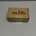 1/ 4-20 x 4" Hex Head Screw Bolt, Nuts, Flat & Lock Washers, 20Pcs 18-8 (304) Stainless Steel, Fully Threaded, Black Oxide by SG TZH