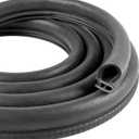 20Ft Car Door Weather Stripping, Rubber Auto Weather Stripping Door Seal Strip, U-Shaped Push-in Edge Trim Seal Strip Gasket with Metal Clip, Universal for Car, Boat, Truck, RV, Home