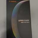 TORRAS Magnetic Ostand for iPhone 15 Pro Max Case, Military Grade Drop Tested, Compatible with MagSafe, Built in Kickstand, Clear Slim Hard Back Soft Edge 6.7" 2023, Clear Grey