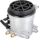 Fuel Filter Housing Assembly Replacement for F250 F350 F450 F550 E350 E450 E550 Super Duty Excursion 7.3L 1999-2003 Powerstroke Diesel Trucks F81Z9155AC F81A9155AA FG1057