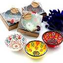 giftupstore Bridal shower favors, 16 Set of Ceramic Bowls, Wedding Favors for Guests Bulk, Baby Shower Favors Bulk, Mexico Wedding Party Favors, 3.14 inches dimension (Kraft Box)