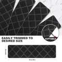 Non-Slip Stair Treads for Wooden Steps  15-Pack 30" x 8" Carpet Stair Treads for Indoor Wood Stairs, Durable Rugs for Dogs, Kids & Elderly, Easy to Install & Remove, Washable Stair Covers(Dark Grey)