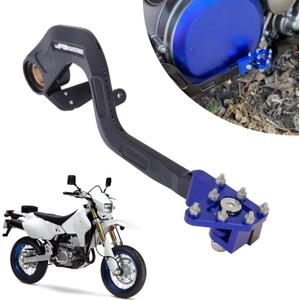AnXin Motorcycle Rear Brake Pedal Foot Lever for DRZ400 00-04,DRZ400S 00-23,DRZ400E 00-07,DRZ400SM 05-23 Blue
