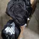 10x20 Pop Up Canopy Tent with 4 Sidewalls, Heavy Duty Outdoor Canopy UPF 50+ All Season Waterproof Commercial Street Vendors Party Tents with Roller Bag, 8 Stakes & 6 Sandbags, Black