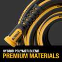 DEWALT Professional Grade Heavy Duty Garden Hose 100 Feet x 5/8 Inch