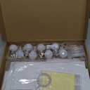 2.4FT/28.74in Marquee Light up Numbers Marquee Number 7 with White Lights for Birthday Party Large Mosaic Frame Letter Cardboard Pre-Cut Giant Cut-Out Thick Foam Board Sign DIY Decorations