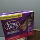 Scoop Away Advanced Multi-Cat Clumping Cat Litter, Meadow Fresh Scent, Pack of 2, 18.5 Pounds