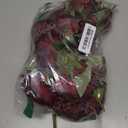 Artificial Peonies Silk Flowers, Burgundy Faux Peony Bouquet 4 Bundles Florals Arrangements for Farmhouse Home Boho Wedding Table Centerpiece, Fake Plastic Flowers Bulk for Vase Decoration (Burgundy)