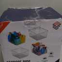 ClearSpace Clear Plastic Storage Bins  XL 4 Pack Perfect for Kitchen,Fridge, Pantry Organization, Cabinet Organizers