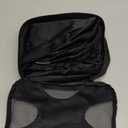 Shacke Packing Cubes for Travel 5 Set - Premium Luggage Organizer Bags - Versatile Travel Organizer for Women and Men - Optimized Packing Bags - Travel Essentials (Pure Black)