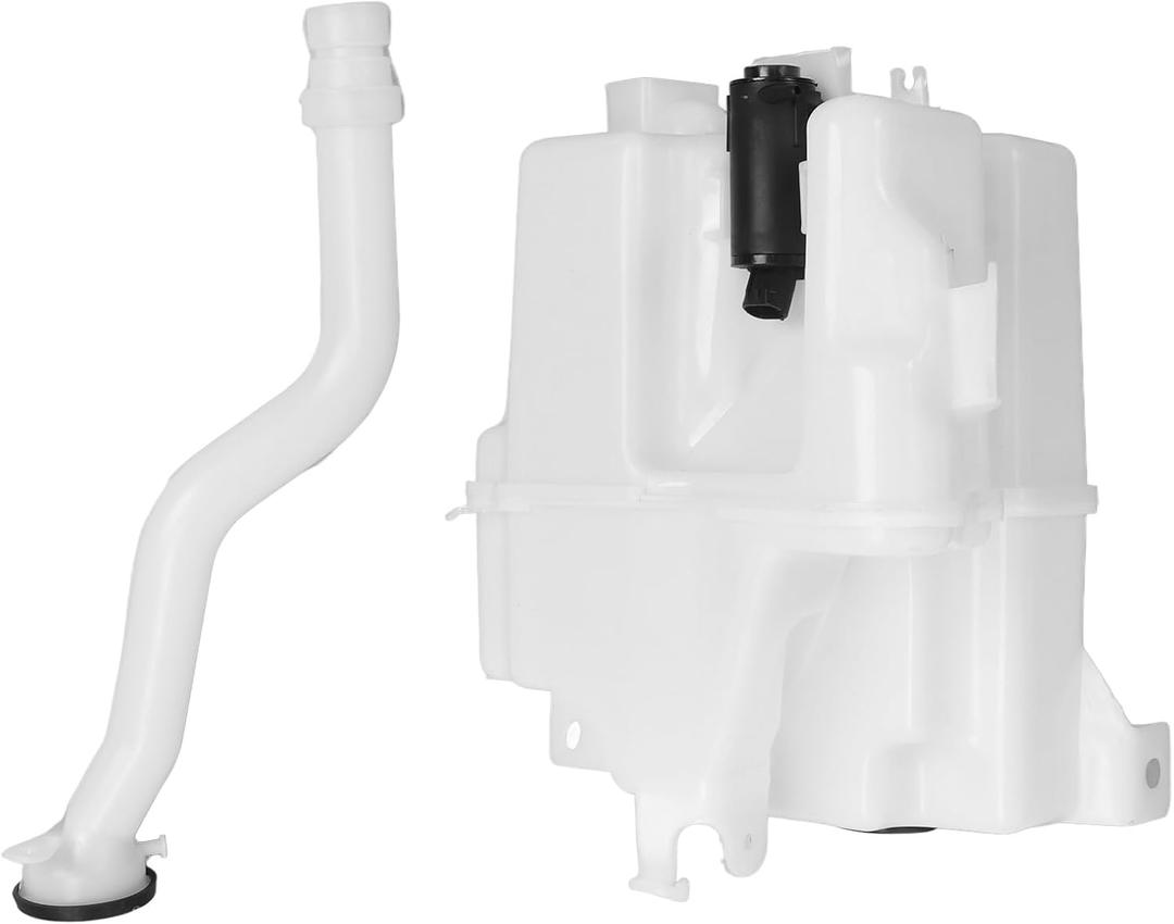 Windshield Washer Fluid Reservoir Tank with Cap and Pump, Windshield Washer Reservoir Container 85315-42460 Windscreen Washer Fluid Reservoir Strong Sealing Replacement For RAV4 2020
