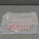 LOPHIPETS 100% Breathable Cotton Striped Dog Tee Shirt T-Shirt for Small Dogs Teacup Chihuahua Yorkie Puppy Clothes -Pink and White Strips/XS